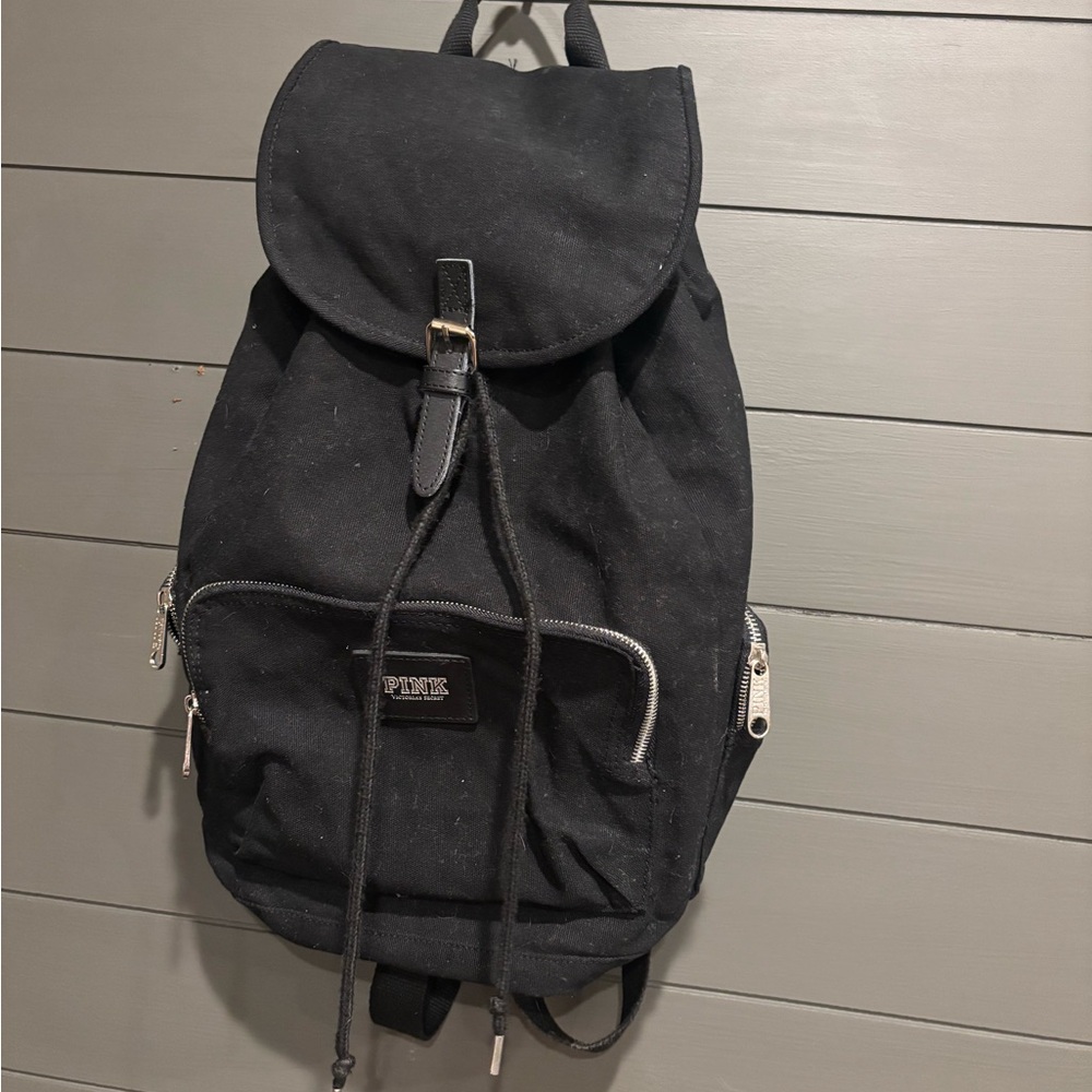 PINK Victoria's Secret Black Backpack